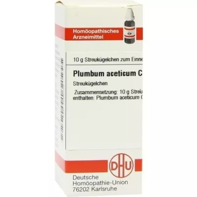 PLUMBUM ACETICUM C 30 glóbulos, 10 g