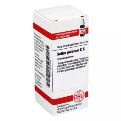 DHU Iodato de enxofre C 6 glóbulos, 10 g DHU Iodato de enxofre C 6 glóbulos, 10 g