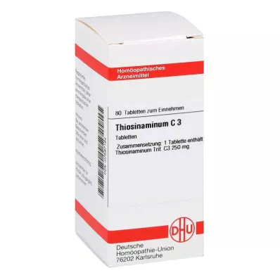 Comprimidos de tiosinamina C3 (80 peças)