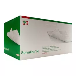 SOLVALINE N Compressas 10x10 cm estéreis, 100 unidades