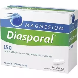 MAGNESIUM DIASPORAL 150 cápsulas, 100 unidades