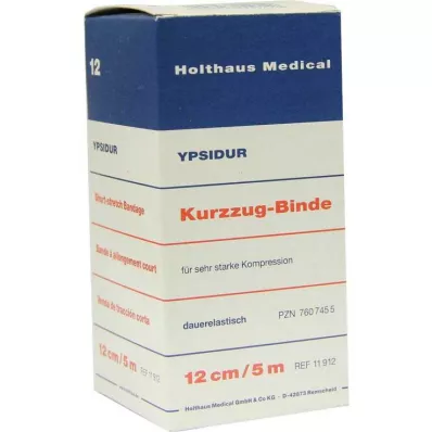 Bandagem curta Ypsidur 5mx12cm, 1ud