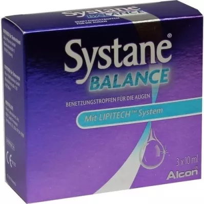 SYSTANE BALANCE Gotas humidificantes para os olhos, 3X10 ml