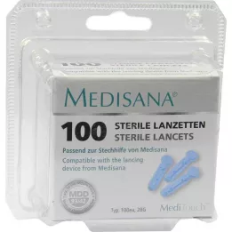 MEDITOUCH Lancets International, 100 unidades