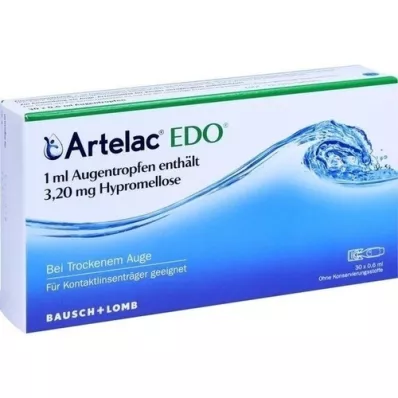 ARTELAC EDO Colírio, 30X0,6 ml
