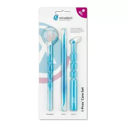 Conjunto de cuidados Miradent I-Prox Care Set azul trans., 1 p