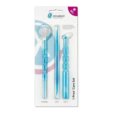Conjunto de cuidados Miradent I-Prox Care Set azul trans., 1 p