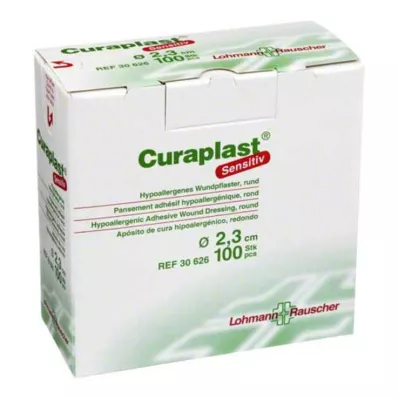 Curaplast® redondo sensível, 100 peças Curaplast® redondo sensível, 100 peças