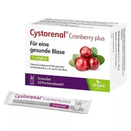 CYSTORENAL Cranberry plus, 20 peças