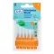 TEPE Escova interdental Original 0,45 mm ISO 1 laranja, 6 unidades