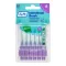 Escova interdental Tepe 1,1 mm roxa, 6 unidades