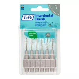 TEPE Escova interdental Original 1,3 mm ISO 7 cinzentos, 6 peças