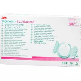 TEGADERM 3M I.V. Advanced Fixation V.8,5x11,5 cm 1685, 50 pcs