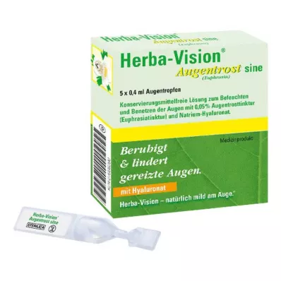 Colírio senoidal Herba-Vision® Eyebright, 5X0,4 ml