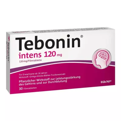 TEBONIN intens 120 mg comprimidos revestidos por película, 30 unid TEBONIN intens 120 mg comprimidos revestidos por película, 30 unid