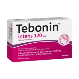 TEBONIN Intens 120 mg comprimidos revestidos por película, 60 unidades