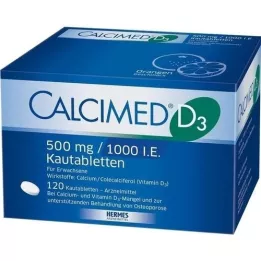 [d3 500 mg/1000 U.I. Comprimidos Mastigáveis, 120 Cápsulas