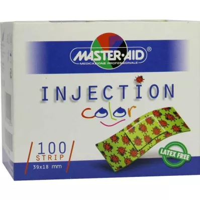 INJECTION tira de cor 18x39 mm escaravelho de gesso para crianças, 100 unid INJECTION tira de cor 18x39 mm escaravelho de gesso para crianças, 100 unid