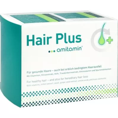 AMITAMIN Hair Plus Cápsulas, 60 Cápsulas