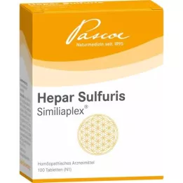 HEPAR SULFURIS SIMILIAPLEX Comprimidos, 100 unidades