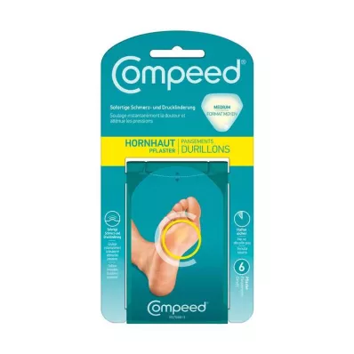 COMPEED Emplastros para calosidades, 6 unid COMPEED Emplastros para calosidades, 6 unid