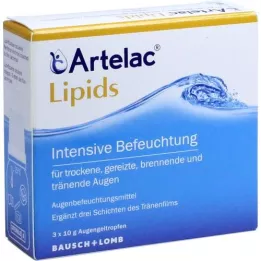 ARTELAC Lípidos MD Gel para os olhos, 3X10 g