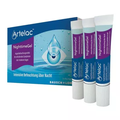 Gel noturno Artelac Gel para olhos, 3X10 g Gel noturno Artelac Gel para olhos, 3X10 g