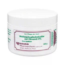 WOLLWACHSALKOHOLSALBE m.azeite 5%, 100 g
