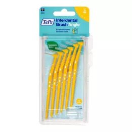TEPE Escova interdental Ângulo 0,7 mm ISO 4 amarelo, 6 pcs