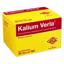 KALIUM VERLA Caixa de grânulos, 50 unid