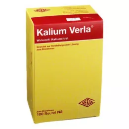KALIUM VERLA Granulado Btl. 100 unid