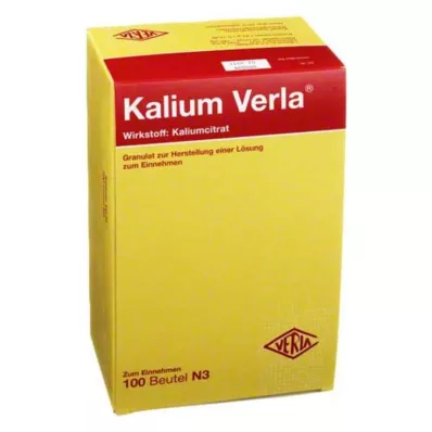 Sacos granulados de potássio Verla®, 100 un Sacos granulados de potássio Verla®, 100 un