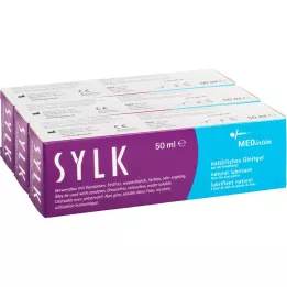 SYLK Gel lubrificante natural, 3X50 ml