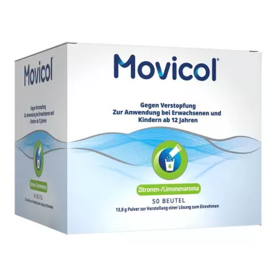 MOVICOL Saqueta de solução oral, 50 unidades MOVICOL Saqueta de solução oral, 50 unidades