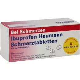 IBUPROFEN Heumann Pain Relief Tablets 400 mg, 50 unid