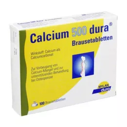 CALCIUM 500 comprimidos efervescentes dura, 100 unidades