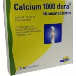 CALCIUM 1000 comprimidos efervescentes dura, 100 unid