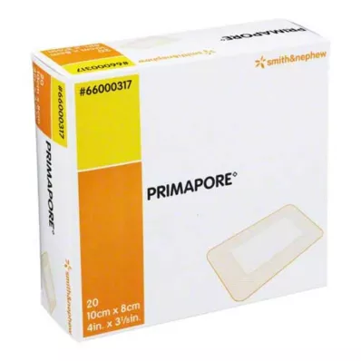 Curativo Primapore 10x8 cm, 20 un