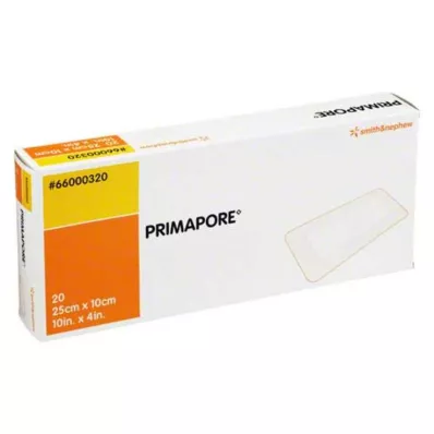 PRIMAPORE Penso estéril para feridas de 10x25 cm, 20 unidades