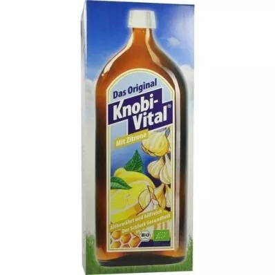 KNOBIVITAL com limão biológico, 960 ml