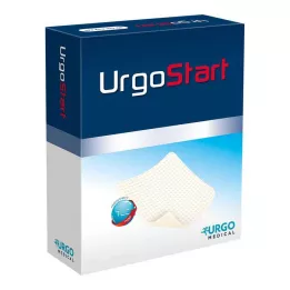 URGOSTART Penso de espuma de 6x6 cm para feridas, 10 unidades