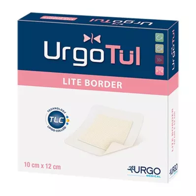 URGOTÜL Ligadura Lite Border 10x12 cm, 10 unidades