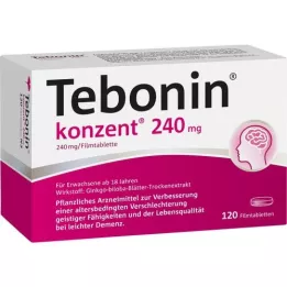 TEBONIN konzent 240 mg comprimidos revestidos por película, 120 unid
