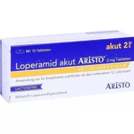 LOPERAMID Aristo agudo 2 mg comprimidos, 10 unidades