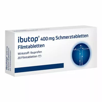 IBUTOP 400 mg Comprimidos revestidos por película para o alívio da dor, 20 unid IBUTOP 400 mg Comprimidos revestidos por película para o alívio da dor, 20 unid