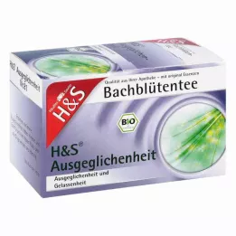 H&amp;S Bach Flower Balance Saco de filtro de chá, 20X3,0 g