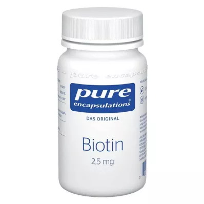 Pure Encapsulations Cápsulas de biotina 2,5 mg, 60 unid Pure Encapsulations Cápsulas de biotina 2,5 mg, 60 unid
