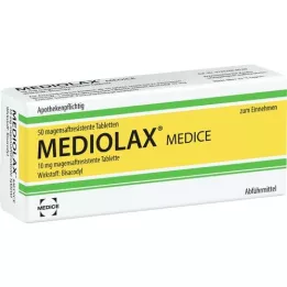 MEDIOLAX Medice comprimidos com revestimento entérico, 50 unidades
