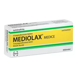 MEDIOLAX Medice comprimidos com revestimento entérico, 50 unidades