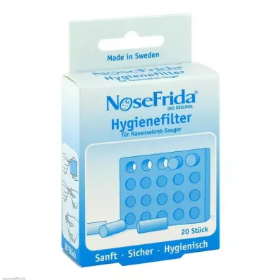 NASENSEKRETSAUGER Filtro de higiene NoseFrida, 20 peças